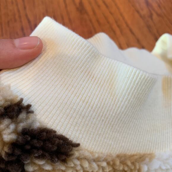 Smitn Bebe Teddy Bear Pullover Sweatshirt | Cream Tan Brown | One Size - Picture 10 of 11